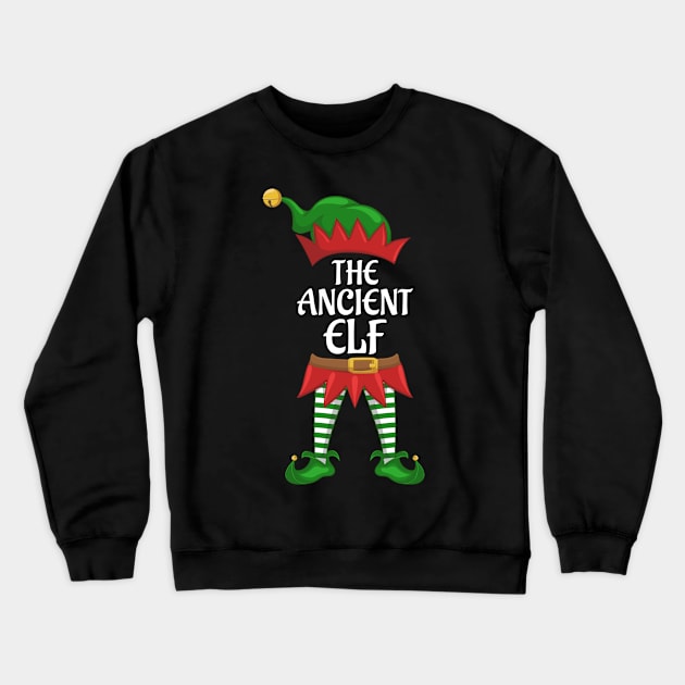 Ancient Elf Family Matching Group Christmas Party Crewneck Sweatshirt by kalponik